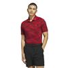 adidas Gents Ultimate365 Speed Stripe Polo Shirt Alumina Mel - Aurora Ruby